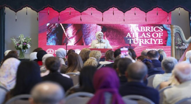 Emine Erdoğan Anadolu tekstilini first lady'lere tanıttı